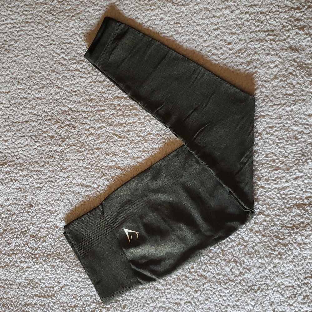 Gymshark Vital Seamless Leggings in Army Green Marl